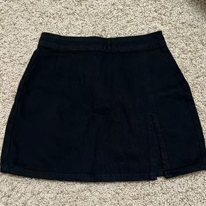 Black princess Polly skirt with slit. NEVER WORN